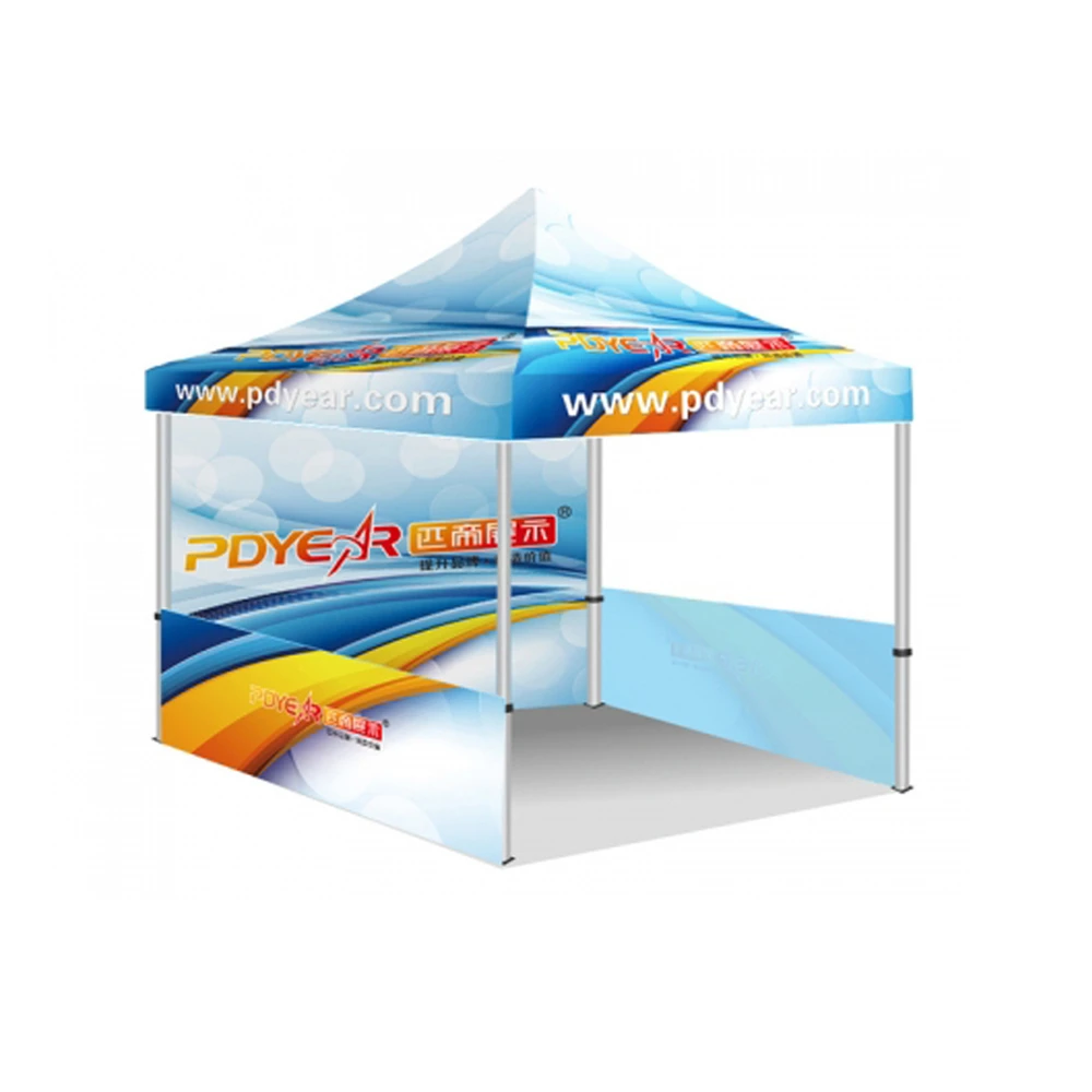 PDYear Outdoor Aluminum Hexagon Easy Up Trade Show Folding Custom Print Pop up Canopy Gazebo Marquee Awning Tent Zelt Shelter