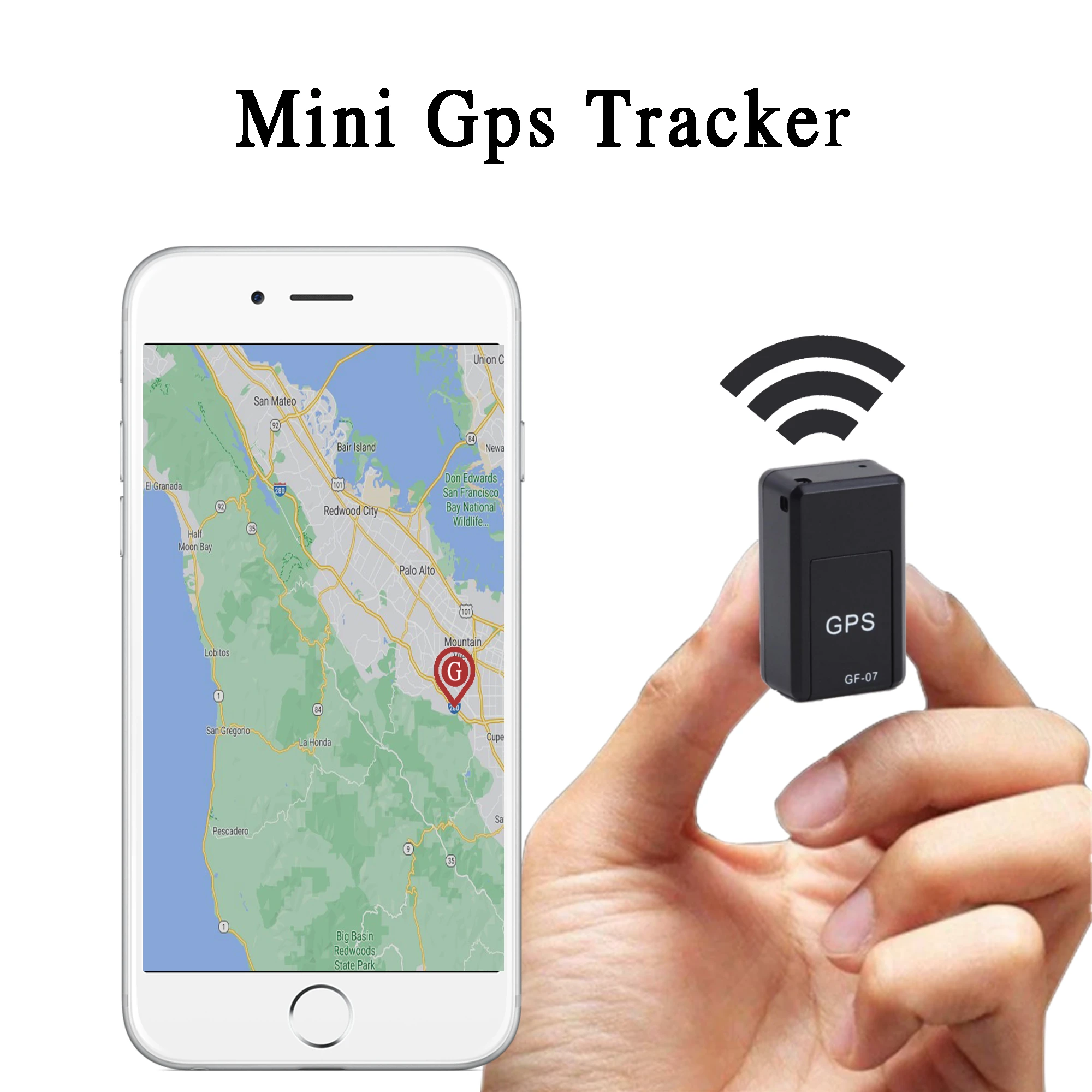 Personal Gps Mini Tracker Micro Survey Equipment Vehicle Sim Card gf 07