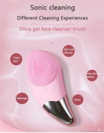 Personalized Mini Electric Ionic Japanese Korean Skin Care Cleaning Machine Face Kits System Facial Cleansing Brush