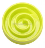 Pet Food Bowl Slow Feed Aikiou Interactive Slow Down Eating Dog Pet Feeder Dog Food Bowl Plastic Pet Bowl