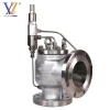Pilot Operated Relief Safety Valve 304SS Pressure Relief Valve Stainless Steel Pressure Relief Valve