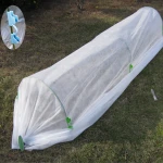 Plant Grow Greenhouse Tunnel Garden Greenhouse Easy Foldable Outdoor Mini Fleece Nature Pressure Treated Wood Type All-season