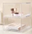 Import Plastic Cosmetic Storage boxes  Stackable  acrylic lucite clear makeup organizer with drawers from China