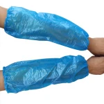 plastic cover PE handmade disposable non woven sleeve cover