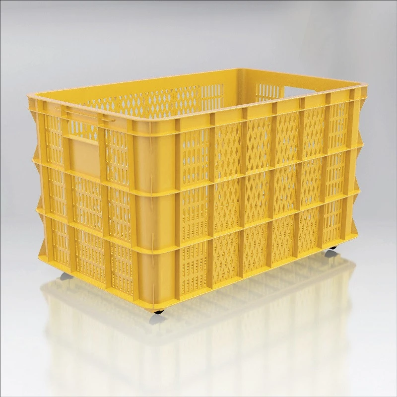 Plastic Crates for big-loading made by premium materials, light weight, durable E1110