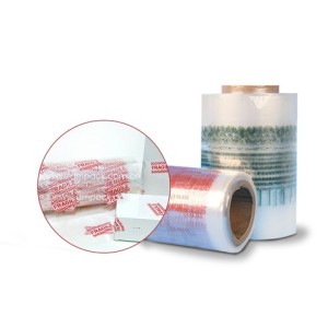 Plastic Roll Stock Nuts Food Candy Chocolate Bar Polyolefin Packaging Printed Pof Film For Lamination