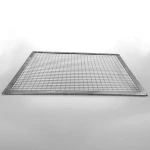 Plated Steel Hamburg Grilled Fish Clip Barbecue Net BBQ Tool For Outdoor Camping Picnic