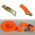 Polyester Car Truck Ratchet Tie Down 5Ton 50mm Cargo Lashing Belt strap with Metal Hooks