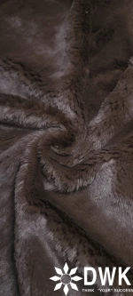 Polyester Fluffy Fake Fur for Stuffed Animal F/W Jackets Throw Home Decor Various Pile Length