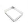 Popular stainless steel Square Oval Bakeware Tool Sectional Shape Baking Dish Dessert Pastry and Cake Ring
