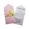 Popular sweet party invitation card for girls&#039; party supplies