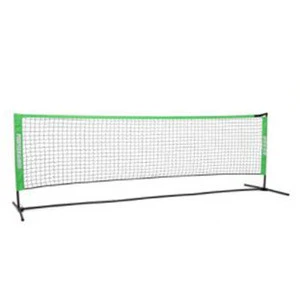 Portable Foldable Polyester Practice Indoor and Outdoor Badminton Net Stand with Poles