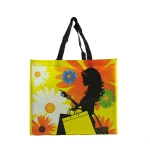 Portable reusable eco friendly custom logo non-woven fabric shopping bags tote non woven reusable shopping bags