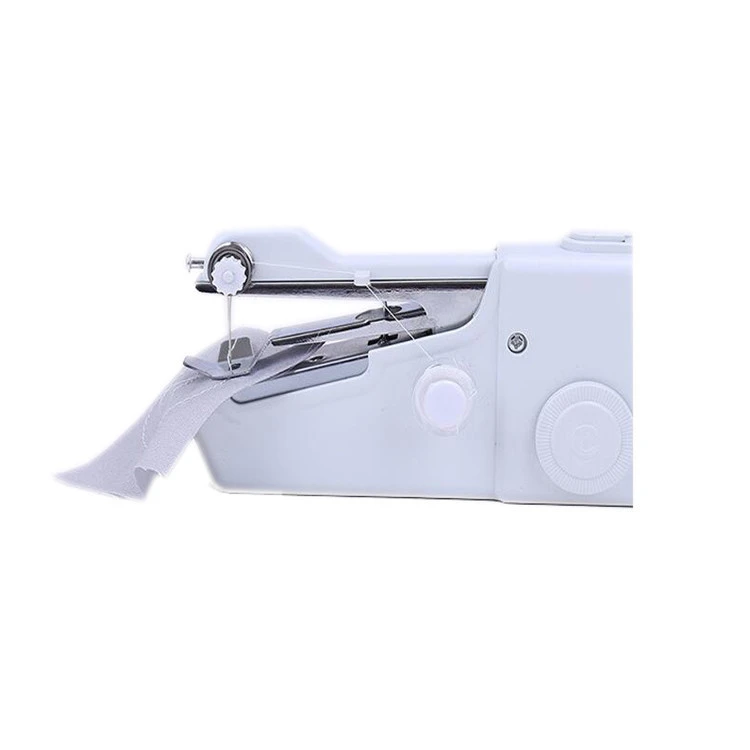Portable Sewing Machine Mini Handheld Sewing Machine Electric Stitch Household Tool with Measuring Tape for Fabric Clothing