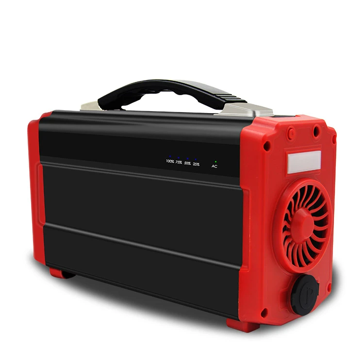 Portable Solar Generator 300Wh Solar Power Station For Laptops, Tablets,Lights, Mini Fridge, Power Tool
