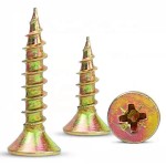 Pozi Countersunk Head M4 Wood Screw 60 x 4 Half Thread