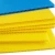 Import pp hollow plastic advertising board  yellow coroplast sign board from China