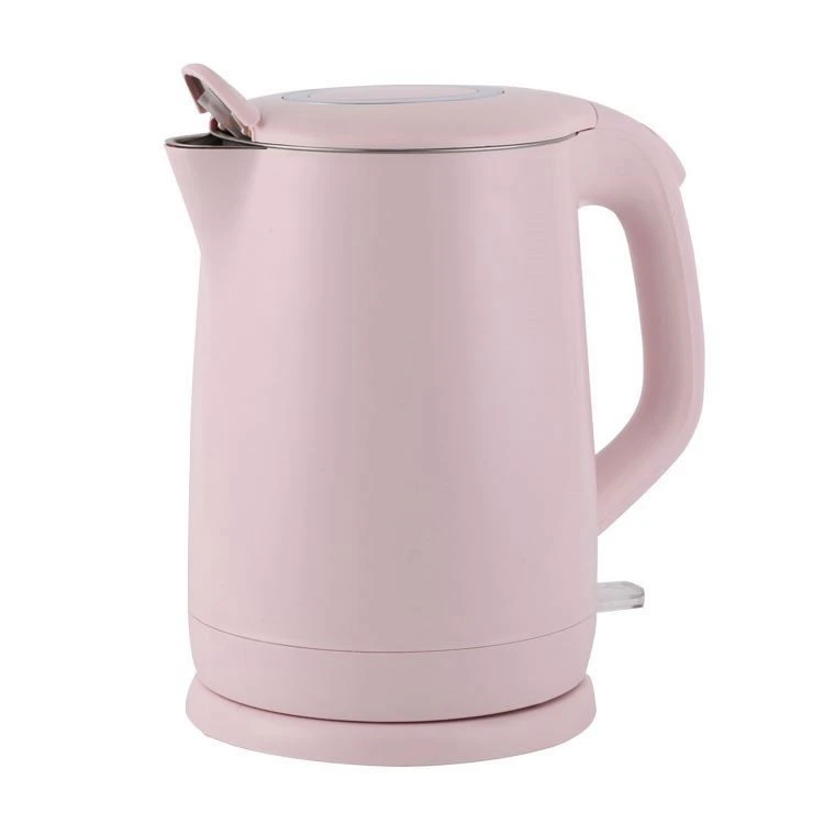 PP plastic outer cover folding Inner Stainless Steel electric kettles