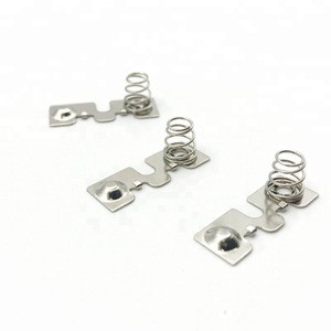 Precision Sheet Metal Stamping Tab Connector / Battery Terminal For PCB