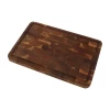 Premium Large End Grain Acacia Wood Cutting Board with Juice Groove and Spout Chopping Board