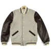 Premium Quality Letterman Baseball School College Bomber Varsity Jacket Genuine Leather Sleeves Varsity Jacket