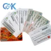 Prepaid Plastic Scratch Cards / PVC Phone Calling Recharge Card/mobile scratch card hot selling,
