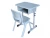 Import Primary school classroom children plastic student desk and chair from China