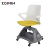 Primary School Classroom Furniture Adjustable Chair and Desk; Multi Function Mobile Chair with Pad