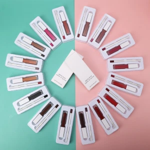 Private label matte liquid lipstick lip liner pencil kits waterproof makeup lip gloss sets