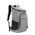 Import Private Label Multifunction Insulated School Sports Customizable Gray Canvas Cooler Backpack for 2 Person from China