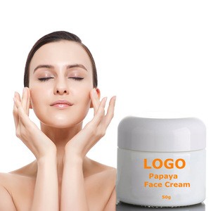 Private label Natural Skin Care Papaya Face Cream For  Moisturizing Whitening