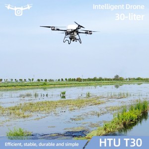 Production of Custom 30L Cost-Effective Uav 45kg Payload Remote-Controlled Insecticide Agriculture Spraying Drone with Lights