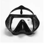 Professional Adult Tempered Glass Silicone Diving Mask