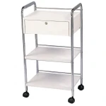 Professional beauty hair salon trolley with drawer