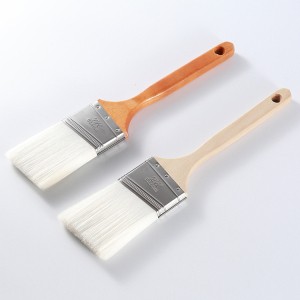 Professional industrial pro grade wooden  1 inch paint brushes