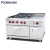 Import Professional Kitchen equipment Freestanding 6 burner ceramic top gas cooker range oven gas stove with oven from China