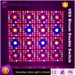 Professional led grow lights for medical plant, full spectrum double switches led grow light 3w epistar 1600 watt led grow light