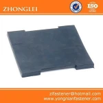 Professional Manufacturer Supplies Railway Fastener rail rubber pad