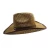 Import Promotional Customer&#39;s logo brands hollow straw wide brim Cowboy straw hats lifeguard hat for men from China