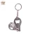 Import Promotional gifts custom zinc alloy key ring nail clipper with bottle opener from China