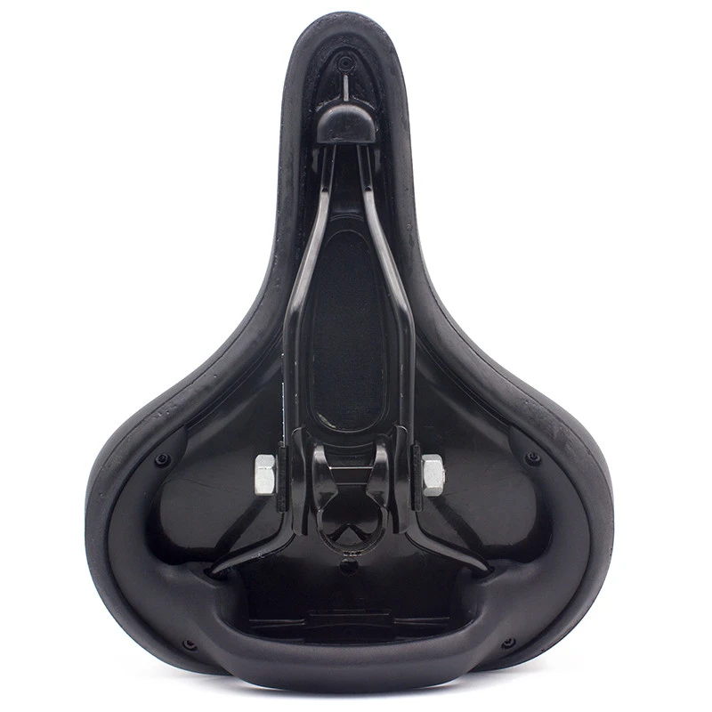Promotional Hight Density bike seat with PU Wide Face strong spring Suspension ergonomic comfort Electric bicycle Saddle