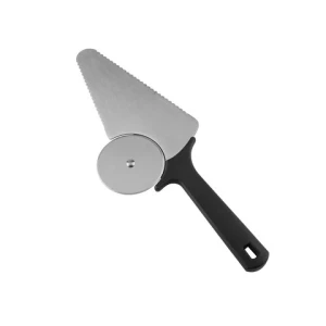 PS-2026 Wholesale Custom Multi Function Tools Pizza Cutter Stainless Pizza Wheel Shovel