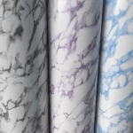 Pu Leather Synthetic Fabrics Wholesale Vacuum Forming PVC Stocklot PU Buy Synthetic Leather for bags and shoes