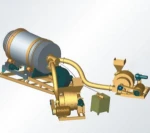 Pulverized Coal Powder Burner for industry furnace/gypsum/lime/calcium