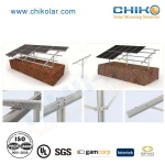 pv mounting racks solar structure system installing on ground