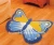 Import Pvc Anti-slip Mat Lovely Fashion for Home Butterfly Shaped Bathroom Waterproof All-season 65*50cm Modern from China