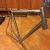Import PYTITANS 700c cyclocross titanium bicycle frame with inboard disc brake from China