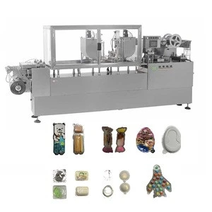 QGF-Z Automatic Chocolate candy mold forming filling sealing machine for packing nutella chocolate spread