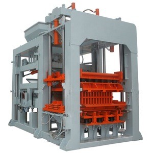 QT10-15 automatic concrete block molds  machine to make cement blocks hydraulic pressure bricks manufacturing equipment supplier