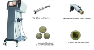 Radio frequency micro needle rf fractional&fractional rf microneedle beauty equipment